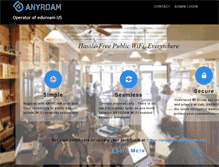 Tablet Screenshot of anyroam.net